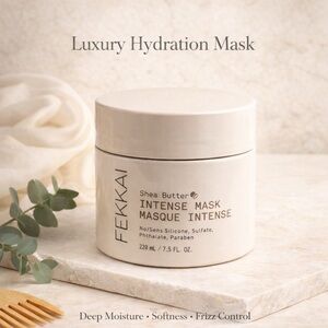 NWOB Fekkai Shea Butter Intense Mask – Deep Hydration & Frizz Control (7.5 oz)